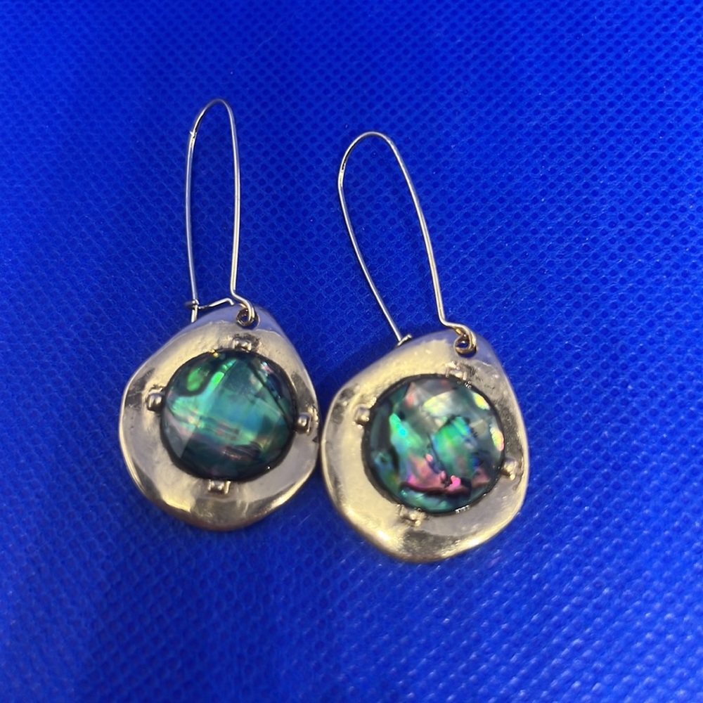 Gold Or Silvertone Long Earrings